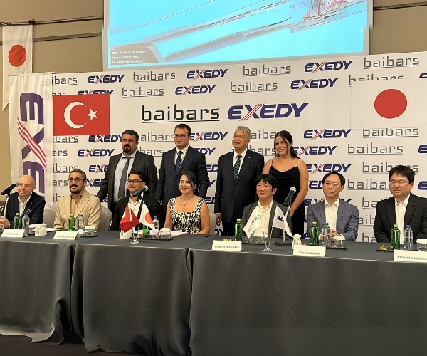 baibars, Japon EXEDY ile global marka olmayı hedefliyor